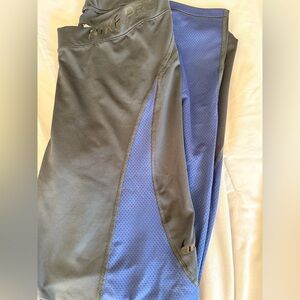 Nike Pro Hypercool Black/Blue Leggings